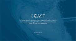 Desktop Screenshot of coastprgroup.com